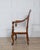 19th Century Pair of Italian Empire Armchairs in Mahogany with White Velvet Upholstery, Genoa For Sale - Image 15 of 15