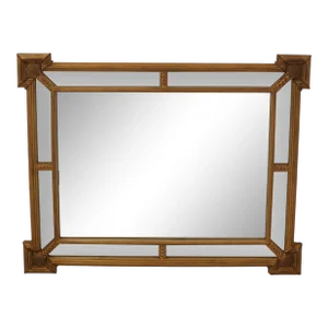 Gold Gilt Chippendale Style Wall Mirror