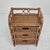 Mid-Century Modern Italian Rattan and Wicker Three-Drawer Chest, 1970s For Sale - Image 4 of 14