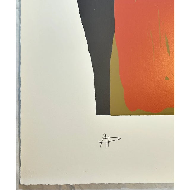Artist: Larry Zox, American Title: Odon I Year: 1981 Medium: Serigraph, signed labeled "AP" (artist proof) in pencil...