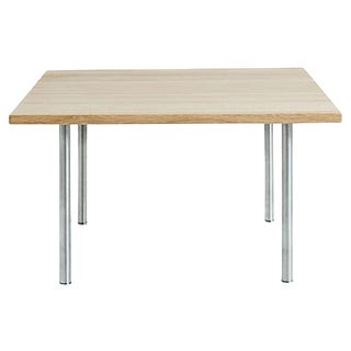 GE12 Quadratic Oak Coffee Table by Hans J. Wegner for Getama, 1970s For Sale