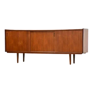 Danish Modern Teak Sideboard Credenza
