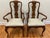 Set of eight Vintage Henredon 18th Century Portfolio Collection Queen Anne Style solid walnut dining chairs, recently...
