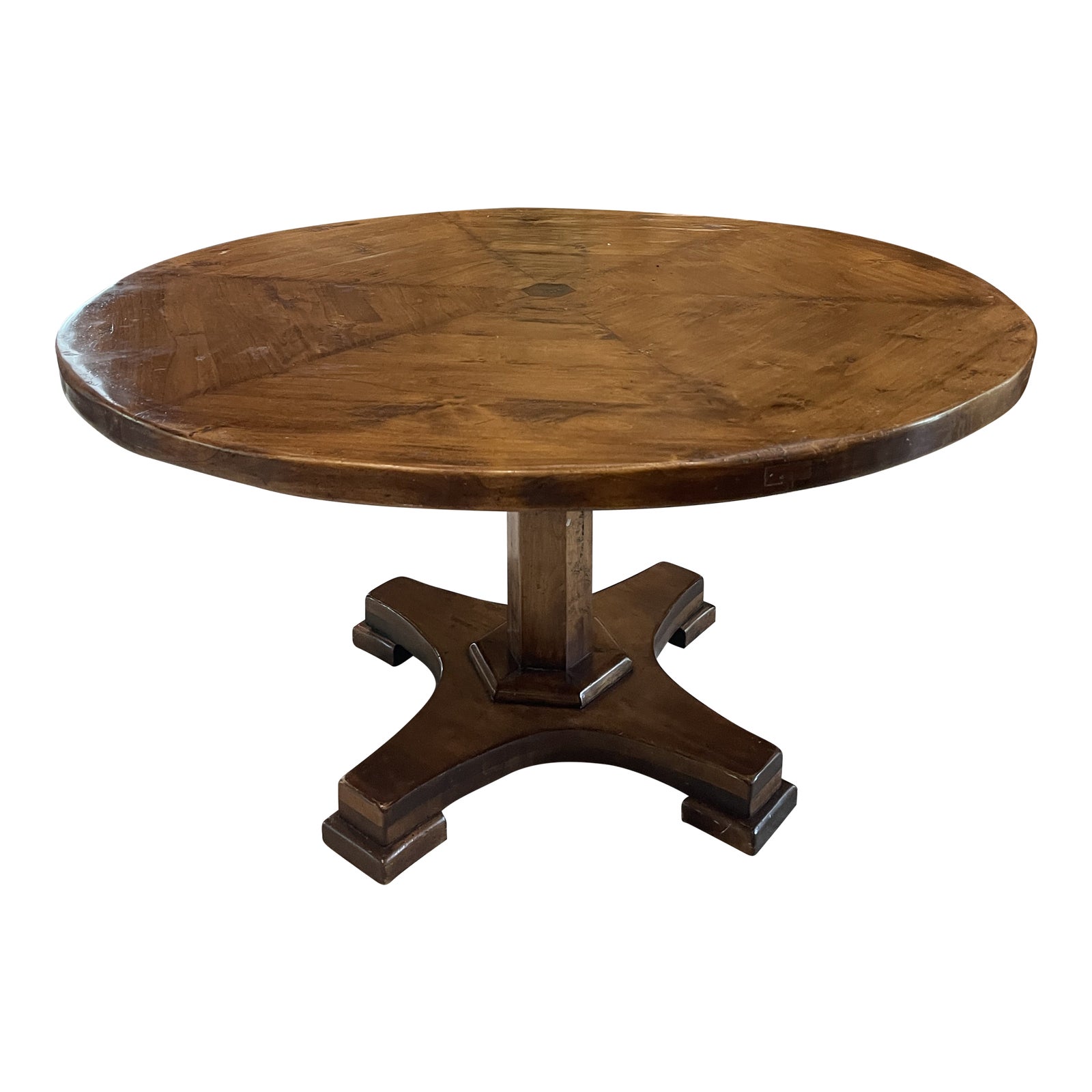 Farmhouse Collection Pedestal Table Chairish