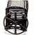 1990s 2005 Lane Weathermaster Swivel Glider High Back All-Weather Wicker Lounge Chair For Sale - Image 5 of 10
