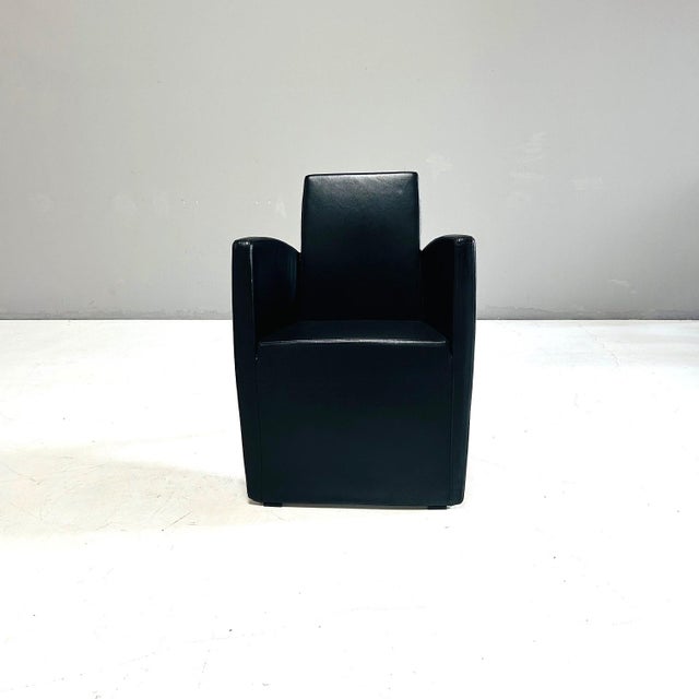 The j. Lang armchair, designed in 1987 by philippe starck for driade aleph, is a striking, sculptural piece of furniture...