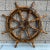 Nautical Early 20th Century Ships Wheel For Sale - Image 3 of 13