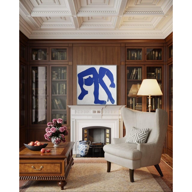 Bodasca, The Blue Man, 2026, Painting Canvas For Sale - Image 10 of 14
