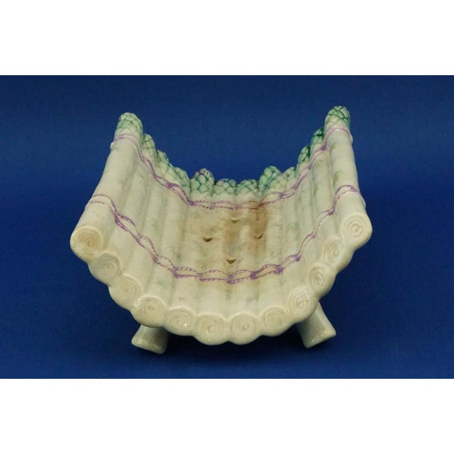 19th Century Victorian Style Table Tray in Ceramic, England, 19th Century For Sale - Image 6 of 18