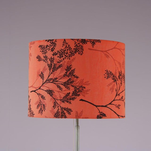 Floor Lamp with Fabric Shade, Netherlands, 1960s For Sale - Image 9 of 11