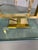 Mid-Century Modern Monumental Lamps in Brass and Carrara Marble, Italy, 1980s, Set of 2 For Sale - Image 3 of 12