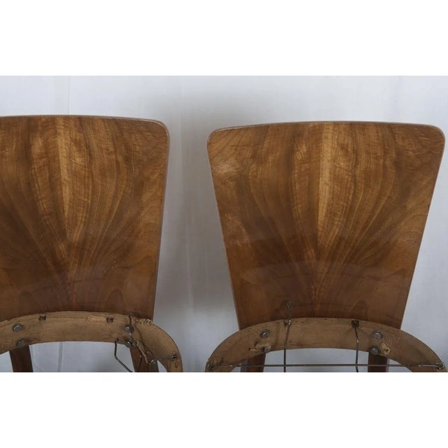 Art Deco Dining Chair by Jindrich Halabala for Thonet For Sale - Image 17 of 18