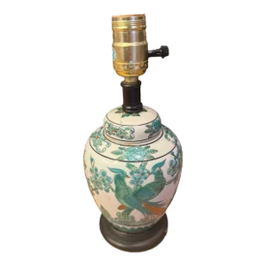 Antique Japanese Imari Ginger Jar Lamp