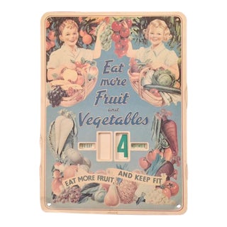 Vintage 1950s Cavallini & Co. Perpetual Calendar For Sale