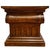 Drexel 1960 Vintage Drexel Guildhall Neoclassical Oak Pedestal End Tables - A Pair For Sale - Image 4 of 17