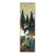 1975 Modernist 'Cubist Hillside' Vintage Swedish Landscape Oil Painting, Framed For Sale