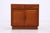 Vintage chest of drawers from Uldum Møbelfabrik with a striking teak grain and intricately crafted fronts. Two drawers and...