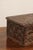 A Spanish Colonial carved-wood storage box from the 18th century. This antique Spanish Colonial period chest has...