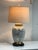 Chinoiserie Floral Ceramic Table Lamp, Late 20th Century For Sale - Image 4 of 12