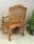 Brown Antique Cane & Walnut Armchair For Sale - Image 8 of 11