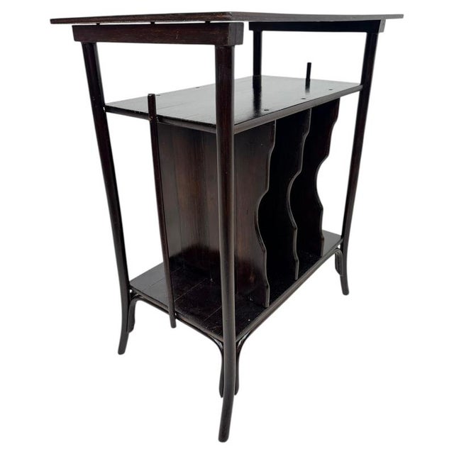 Vienna Secession Bentwood Music & Record No. 11611 Stand Table, 1910 For Sale - Image 11 of 11