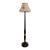 Antique Chinese Wooden Hand-Painted Floor Lamp For Sale