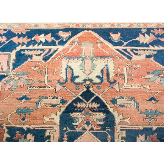Late 19th Century Persian Serapi Rug For Sale - Image 9 of 13