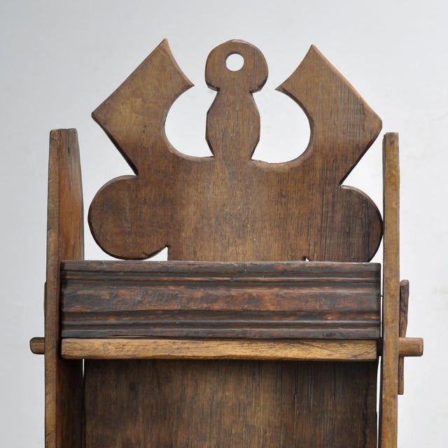 Vintage Romanian Folk Art Cabinet, 1950s For Sale - Image 6 of 12