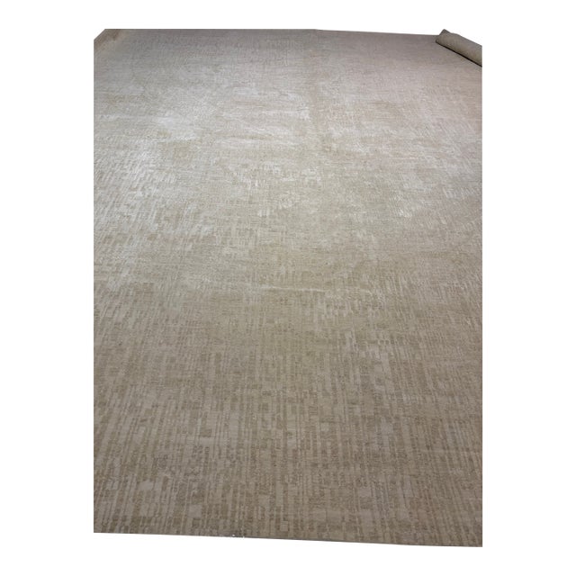 Rh Matrice Wool & Silk Rug – 10' X 11' – Ivory For Sale