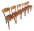 Vintage French Bentwood Bistro Chairs from Luterma, 1950s-1970s, Set of 6 For Sale