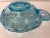 Blue Vintage Fostoria “Old” Blue Coin Glass Nappy Dishes & Vase Set- 3 Pieces For Sale - Image 8 of 13