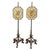 Pair of Regency Period Neoclassical Regency Pole Screens Rockefeller Provenance For Sale - Image 4 of 8
