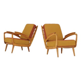 Armchairs by B. Spuijs for De Ster Gelderland, 1950s, Set of 2 For Sale