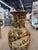 1940s Vintage Japanese Satsuma Moriage Style Embossed Hand Painted Floor Vase 37in For Sale - Image 5 of 8