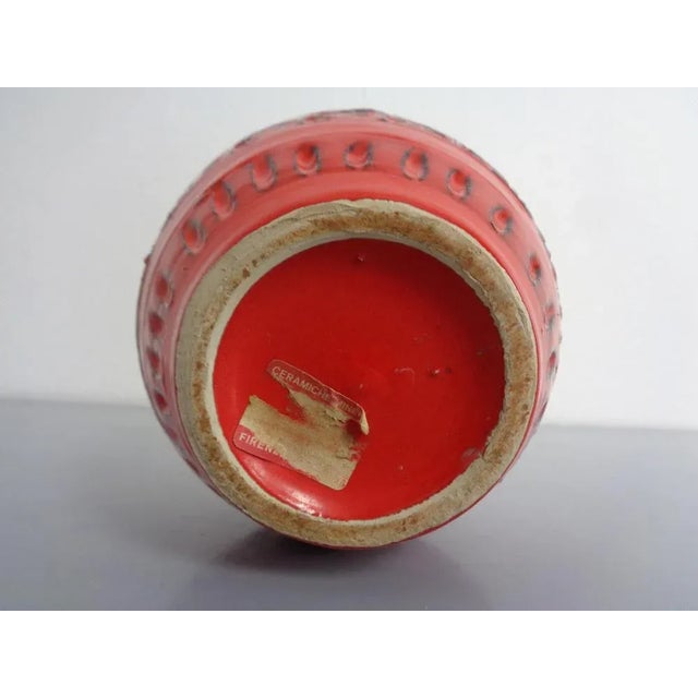 Ceramic Vase by Aldo Londi for Bitossi, 1960s For Sale - Image 11 of 12