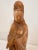 Hollywood Regency Vintage Hand-Carved Soapstone Guanyin Statue For Sale - Image 3 of 10