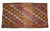 1960s 1960s Vintage Hand-Woven Braided Turkish Jajim Kilim Rug For Sale - Image 5 of 14