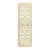 Pasargad DC Ivory Fine Hand Knotted Oushak Runner Rug For Sale