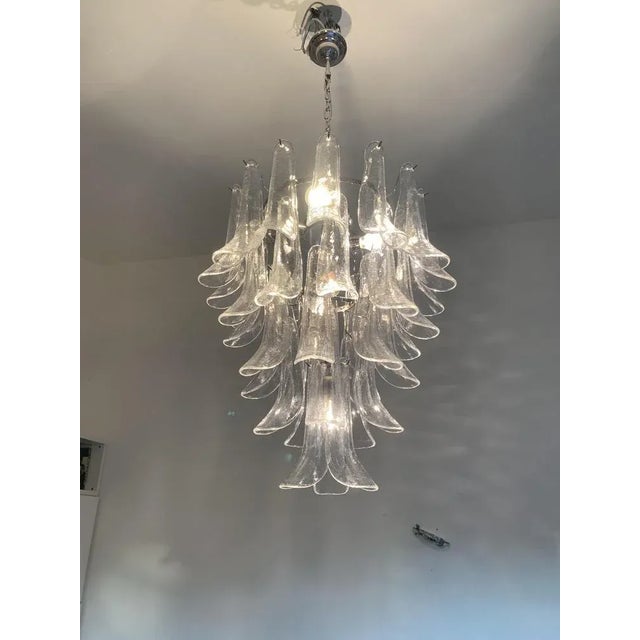Sella Chandelier in Murano Glass from Simoeng For Sale - Image 8 of 9