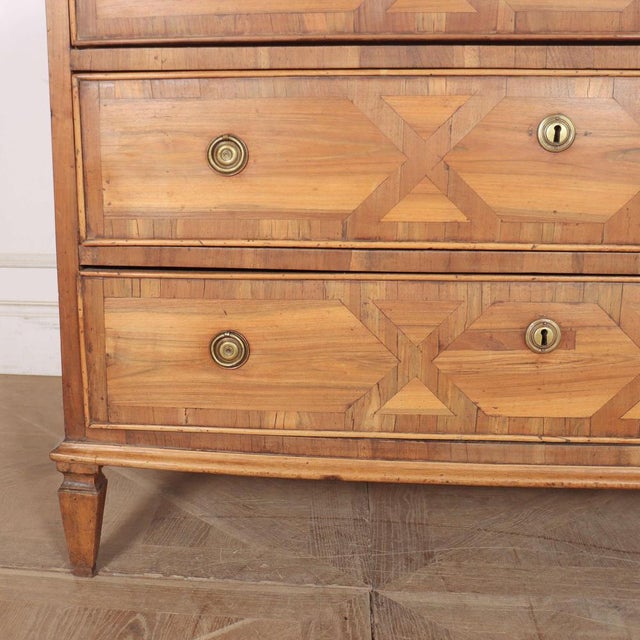 Italian Bleached Walnut Commode For Sale - Image 3 of 12