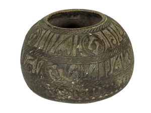 Large Antique Islamic Soapstone Vase or Bowl, Afghanistan / Pakistan