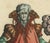 : antique print, titled: 'cxlvi. Virgo neapolitana in italia' - this rare early plate shows a virgin woman from naples,...