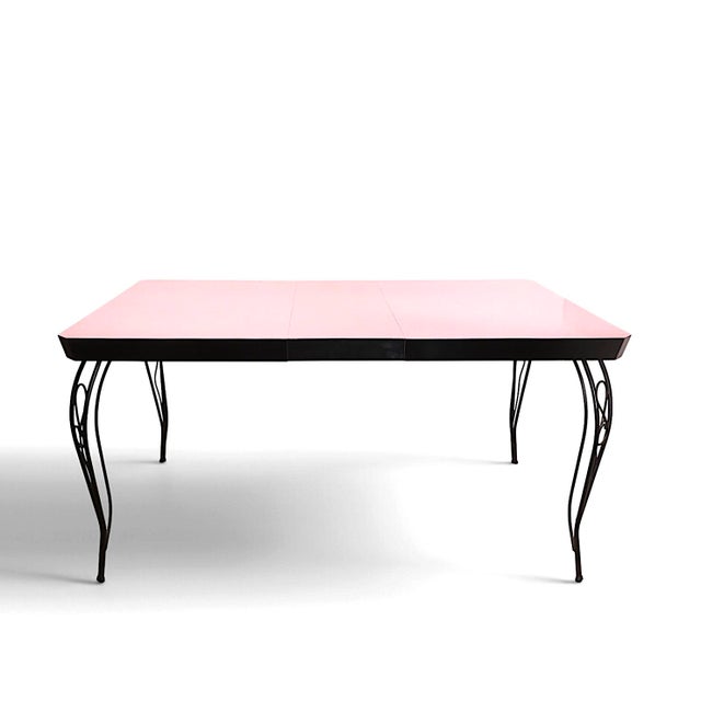 Mid-Century Modern 7 Piece 1950's Mid Century Kitchen Dining Set For Sale - Image 3 of 18