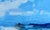Abstract Contemporary Blue Sky Clouds Seascape Oil Painting For Sale - Image 3 of 14
