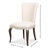 Louis XV Dining Chairs in Cream with Dark Brown Legs, Sets of 2 For Sale - Image 12 of 12