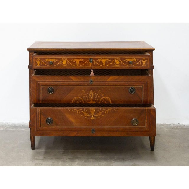 Louis XVI Style Chest of Drawers, Late 19th Century For Sale - Image 6 of 16