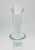 Modernist Clear Crystal Decanter W/ Sculptural Stopper, Minimalist Barware For Sale - Image 10 of 12