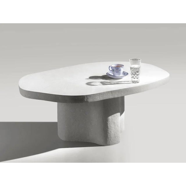 Large Sculptural Concrete PLINTH Coffee Table by Donatas Žukauskas A large sculptural concrete coffee table conceived as a...