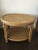 Mid 20th Century Mid-Century Rattan and Wicker Oval Side Table For Sale - Image 13 of 13