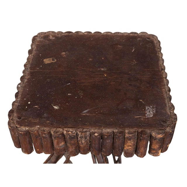 Vintage Bent Twig Table For Sale - Image 4 of 5